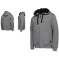 Hanorac SAVAGE GEAR Hoodie Classic Zip Hoodie, Grey Melange, Marime XXL