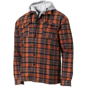 Hanorac SAVAGE GEAR Twin Shirt Jacket Check L, Orange Grey Hanorac SAVAGE GEAR Twin Shirt Jacket Check L, Orange Grey