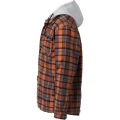 Hanorac SAVAGE GEAR Twin Shirt Jacket Check XXL, Orange Grey Hanorac SAVAGE GEAR Twin Shirt Jacket Check XXL, Orange Grey