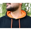 Hanorac SELECT BAITS Feeder WRS Black Orange Hoodie, Marimea M