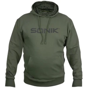 Hanorac SONIK Hoody Green, Marime XXL Hanorac SONIK Hoody Green, Marime XXL