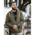 Hanorac cu Fermoar si Gluga Blaser Hoodie 566, Dark Olive, Marime M Hanorac cu Fermoar si Gluga Blaser Hoodie 566, Dark Olive, Marime M