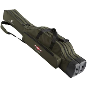 Husa Lansete Mikado Green 2 Compartimente Cu Baza Intarita, 140cm