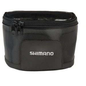 GEANTA MULINETA SHIMANO REEL CASE L BLACK CARBON 20X13X11CM