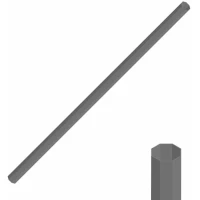 Tub Protectie Octogonal RIVE Pentru Lansete Si Kit-uri, Smoke Grey, 50mm, 182cm