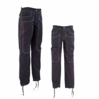 PANTALONI COLMIC BUMBAC ALBASTRU  M