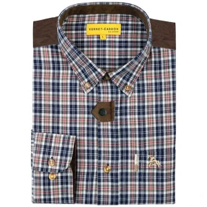 Camasa VERNEY CARRON Tigy, Kaki / Red, Marime 3XL