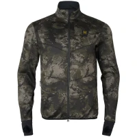 Jacheta Harkila Noctyx Camo Full Zip Fleece, Black Camo, Marimea L