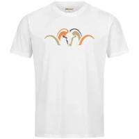 Tricou BLASER Argali 3D Debossed T 25, White, Marime S
