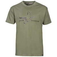 Tricou TREESCO Passion Migrateurs, Kaki, Marime M