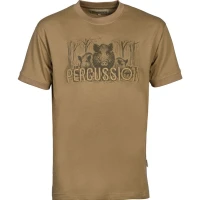 Tricou TREESCO Percussion Compagnie, Bej, Marimea L
