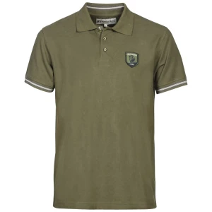 Tricou TREESCO Percussion Polo Embroidrered, Kaki, Marimea 2XL Tricou TREESCO Percussion Polo Embroidrered, Kaki, Marimea 2XL