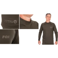 Bluza Fox Thermal Base Layer, Kaki, Marime L