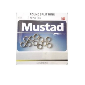 Inele Despicate Mustad, D=7,6MM/25KG/10BUC/PL. Inele Despicate Mustad, D=7,6MM/25KG/10BUC/PL.
