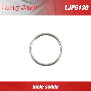 Inele despicate Lucky John Solid Rings Nr.00 10buc/plic