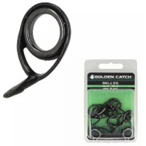 Inele GOLDEN CATCH BKLLSG, Black, 16mm, 10buc/pac Inele GOLDEN CATCH BKLLSG, Black, 16mm, 10buc/pac