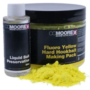 Mix CC MOORE Fluoro Yellow Hard Hookbait Making Pack, 200g