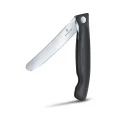 Briceag Cutit Pliabil Victorinox, SwissClassic Paring Knife, Lama Zimtata 11cm, Negru