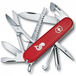 Briceag Multifunctional Victorinox Fisherman, Red, 9.10cm