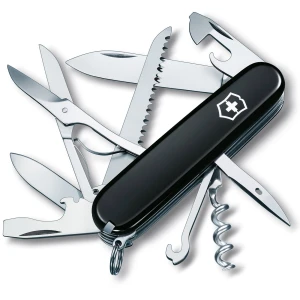 Briceag Multifunctional Victorinox Huntsman, Black, 9.10cm