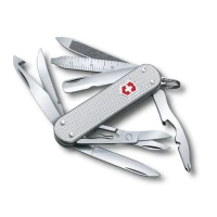 Briceag Multifunctional Victorinox Minichamp Alox, Argintiu, 5.80cm 