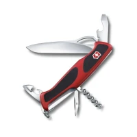 Briceag Multifunctional Victorinox Rangergrip 61 One Hand, Rosu/negru, 13 Cm