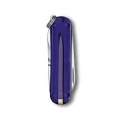Briceag Victorinox Classic Colors Transparent, Persian Indigo - 0.6223.T29G Briceag Victorinox Classic Colors Transparent, Persian Indigo - 0.6223.T29G