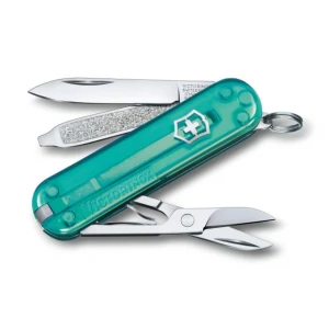 Briceag Victorinox Classic Colors Transparent, Tropical Surf - 0.6223.T24G