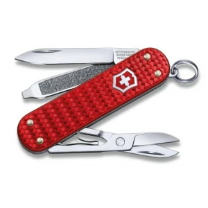 Briceag Victorinox Classic Precious Alox, Iconic Red