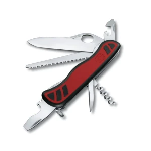 Briceag Victorinox Forester M Grip One Hand, Rosu/Negru, 11.10 cm Briceag Victorinox Forester M Grip One Hand, Rosu/Negru, 11.10 cm