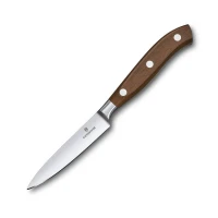 Cutit Bucatarie Victorinox Grand Maître Wood, Lama 10cm, Maro, Cutie Cadou