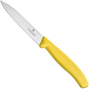 Cutit Bucatarie Victorinox, Swiss Classic Paring Knife, Lama 10cm, Galben Cutit Bucatarie Victorinox, Swiss Classic Paring Knife, Lama 10cm, Galben