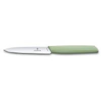 Cutit Bucatarie Victorinox, Swiss Paring Modern Knife, Lama 10cm, Verde Menta