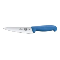 Cutit Carne Victorinox, Fibrox, Carving Knife, Lama 15cm, Albastru