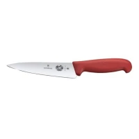 Cutit Carne Victorinox, Fibrox, Carving Knife, Lama 15cm, Rosu