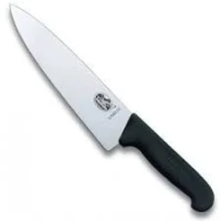 Cutit Carne Victorinox, Maner Fibrox, Wavy Edge, Lama 20.00cm 