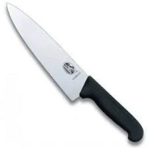 Cutit Carne Victorinox, Maner Fibrox, Wavy Edge, Lama 20.00cm 