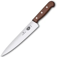 Cutit Carne Victorinox, Wood Carving Knife, Lama Zimtata 22cm, Maro