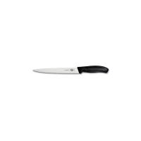 Cutit Filetat Victorinox Swiss Classic, Lama Flexibila 20cm, Negru, Cutie Cadou