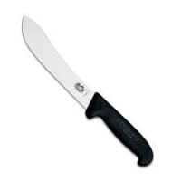 Cutit Macelar Victorinox Butchers Knife Safety Nose, Wide Tip Blade, Fibrox, Lama 20cm