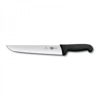 Cutit Macelar Victorinox Fibrox Butchers Knife, Lama 28cm, Negru