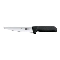 Cutit Pentru Sacrificare Victorinox Sticking Knife, Fibrox, Lama 16cm, Negru