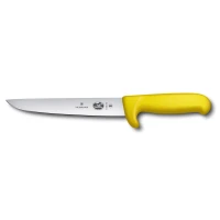 Cutit Pentru Sacrificat Victorinox Sticking Knife, Safety Nose, Lama 18cm, Galben