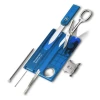 Trusa Multifunctionala Victorinox SwissCard Lite, albastru transparent - 0.7322.T2 Trusa Multifunctionala Victorinox SwissCard Lite, albastru transparent - 0.7322.T2