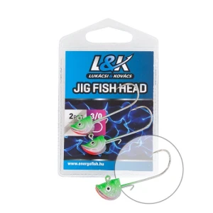 JIG HEAD L And K FISH HEAD 5/0 6g 2buc/plic JIG HEAD L And K FISH HEAD 5/0 6g 2buc/plic