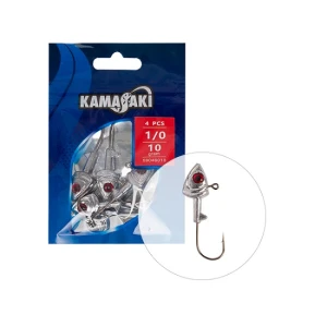 JIG KAMASAKI RIVER PREDATOR JIG HEAD 10g 4buc/plic JIG KAMASAKI RIVER PREDATOR JIG HEAD 10g 4buc/plic