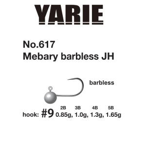 JIG YARIE 611 MINI BASIC NR. 4 2.5g 5buc/plic JIG YARIE 611 MINI BASIC NR. 4 2.5g 5buc/plic