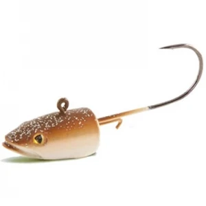 Jig Fox Rage Eel Head, Natural, Nr.2/0, 10g, 4buc/pac