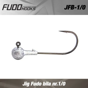 Jig Fudo Bila BN black nickel nr.1/0 9gr 8buc/plic   Jig Fudo Bila BN black nickel nr.1/0 9gr 8buc/plic