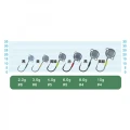 Jig Lestat Cultiva JH-90 No.6 3gr Power Jig Head 5buc/plic Jig Lestat Cultiva JH-90 No.6 3gr Power Jig Head 5buc/plic